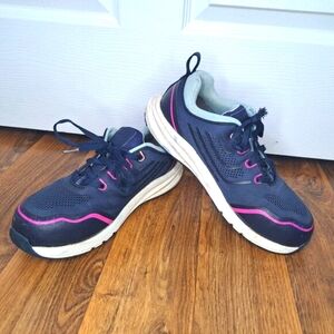 KEEN Utility Minneapolis Navy Blue Industrial Safety Carbon Toe Sneakers Size 10